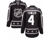 Youth Reebok Anaheim Ducks #4 Cam Fowler Black Pacific Division 2017 All-Star NHL Jersey