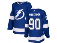 Youth Tampa Bay Lightning #90 Vladislav Namestnikov adidas Blue Authentic Jersey