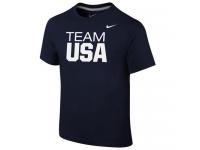 Youth Team USA Nike Core T-Shirt Navy