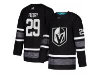 Youth Vegas Golden Knights #29 Marc-Andre Fleury Adidas Black Authentic 2019 All-Star NHL Jersey