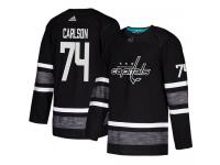 Youth Washington Capitals #74 John Carlson Adidas Black Authentic 2019 All-Star NHL Jersey