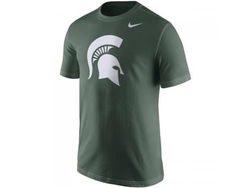 Men Michigan State Spartans Nike Logo T-Shirt - Green