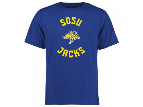 Men South Dakota State Jackrabbits Big & Tall Pumped Up T-Shirt - Blue