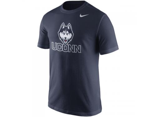Men UConn Huskies Nike Logo T-Shirt - Navy Blue