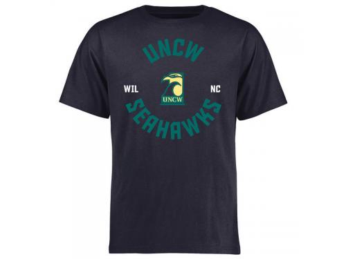 Men UNC Wilmington Seahawks Big & Tall Pumped Up T-Shirt - Navy