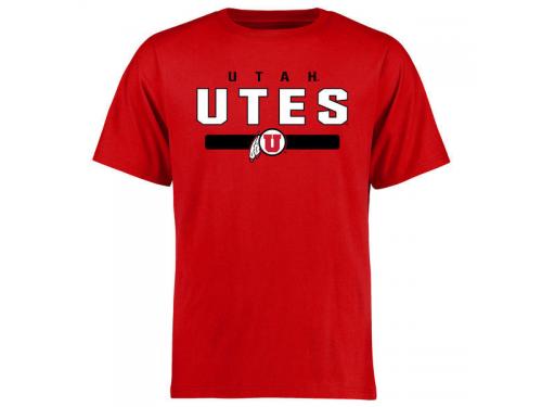 Men Utah Utes Team Strong T-Shirt - Red
