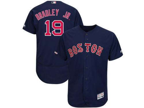 Men's Boston Red Sox Jackie Bradley Jr. Majestic Navy Alternate Authentic Collection Flex Base Player Jersey