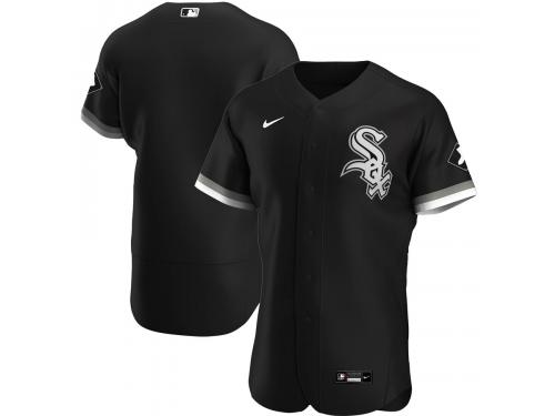 Men's Chicago White Sox Nike Black Alternate 2020 Official Team Jersey