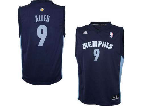 Tony Allen Memphis Grizzlies adidas Youth Boy's Replica Jersey - Navy Blue