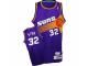 Men Adidas Phoenix Suns #32 Jason Kidd Swingman Purple Throwback NBA Jersey