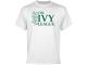 Men Ivy League Gear Logo T-Shirt - White