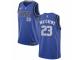 Men Nike Dallas Mavericks #23 Wesley Matthews  Royal Blue Road NBA Jersey - Icon Edition