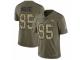 Men Nike Denver Broncos #95 Derek Wolfe Limited Olive/Camo 2017 Salute to Service NFL Jersey