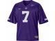 Men Nike Kansas State Wildcats #7 Collin Klein Purple With Big 12 Patch Authentic NCAA Jersey