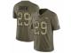 Men Nike Tampa Bay Buccaneers #29 Ryan Smith Limited Olive/Camo 2017 Salute to Service NFL Jersey