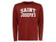 Men Saint Joseph Hawks Everyday Long Sleeve T-Shirt - Cardinal