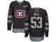 Men's Adidas Montreal Canadiens #53 Victor Mete Authentic Black 1917-2017 100th Anniversary NHL Jersey