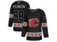Men's Calgary Flames #58 Oliver Kylington Adidas Black Authentic Team Logo Fashion NHL Jersey