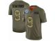 Men's Detroit Lions #9 Matthew Stafford 2019 Olive Camo Salute To Service Jersey