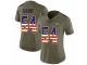Women Nike Tampa Bay Buccaneers #54 Lavonte David Limited Olive/USA Flag 2017 Salute to Service NFL Jersey