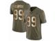 Youth Nike New England Patriots #99 Vincent Valentine Limited Olive/Gold 2017 Salute to Service NFL Jersey